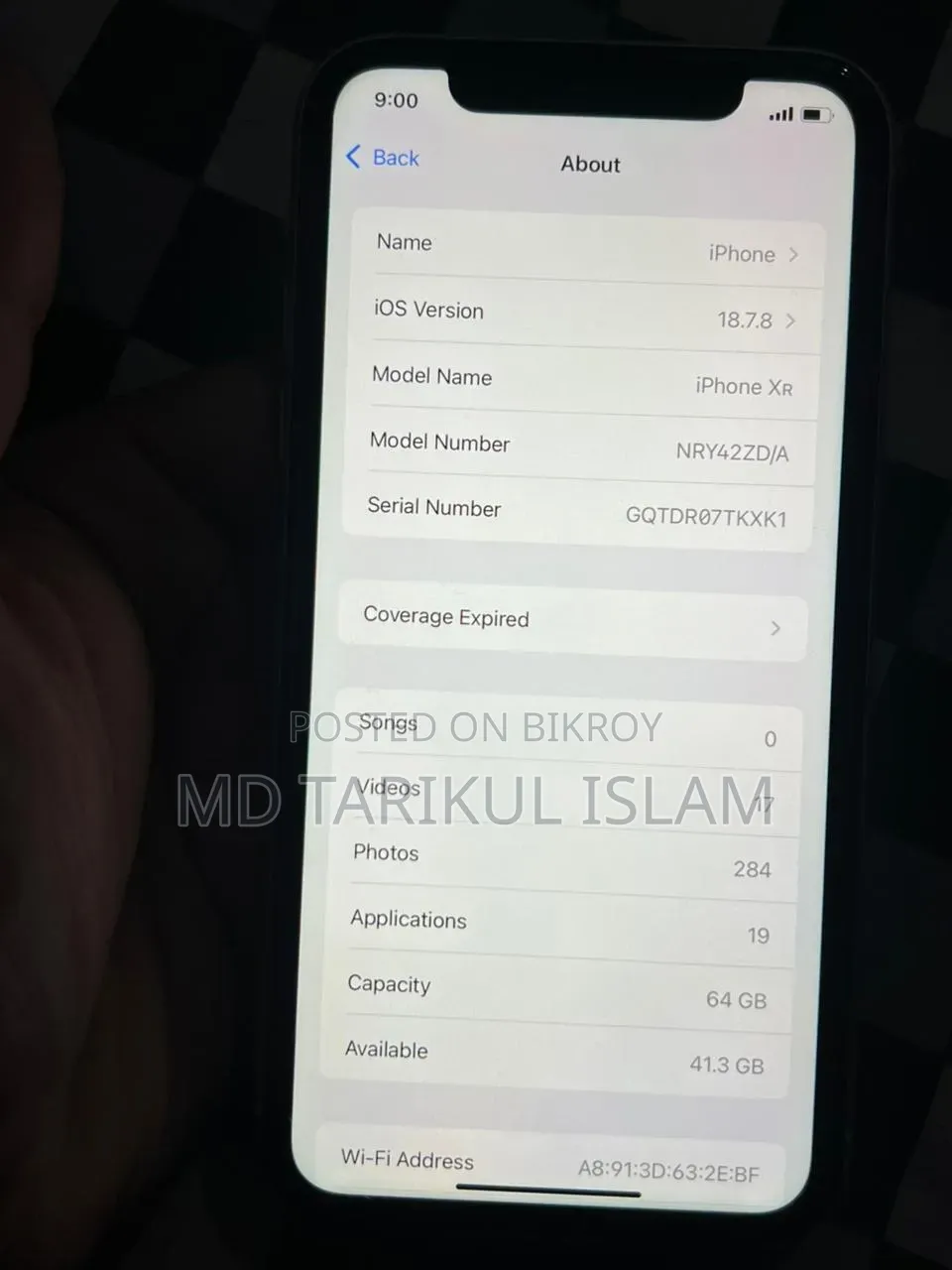 Apple iPhone XR 64 GB White