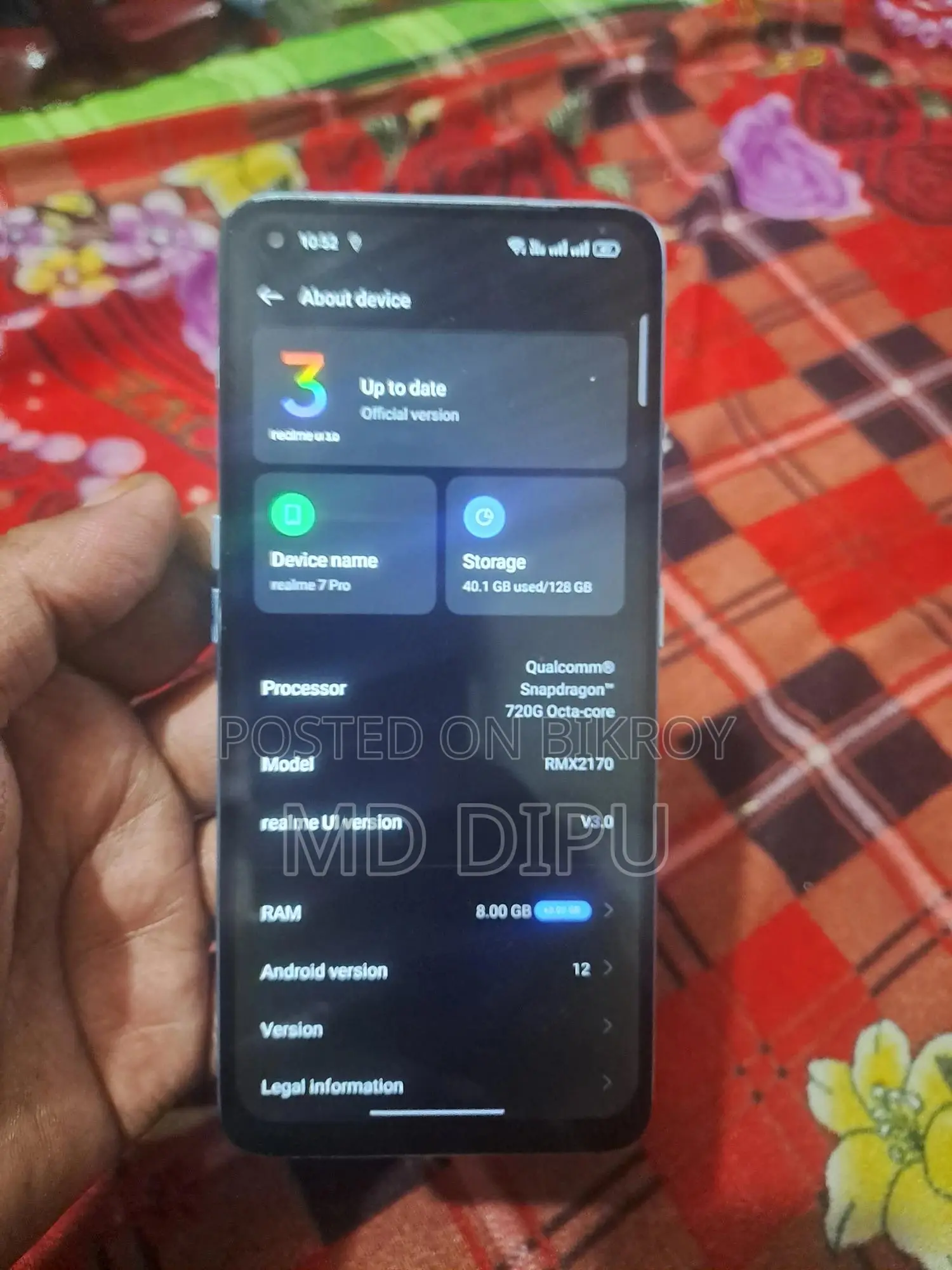 Realme 7 Pro 128 GB Bronze