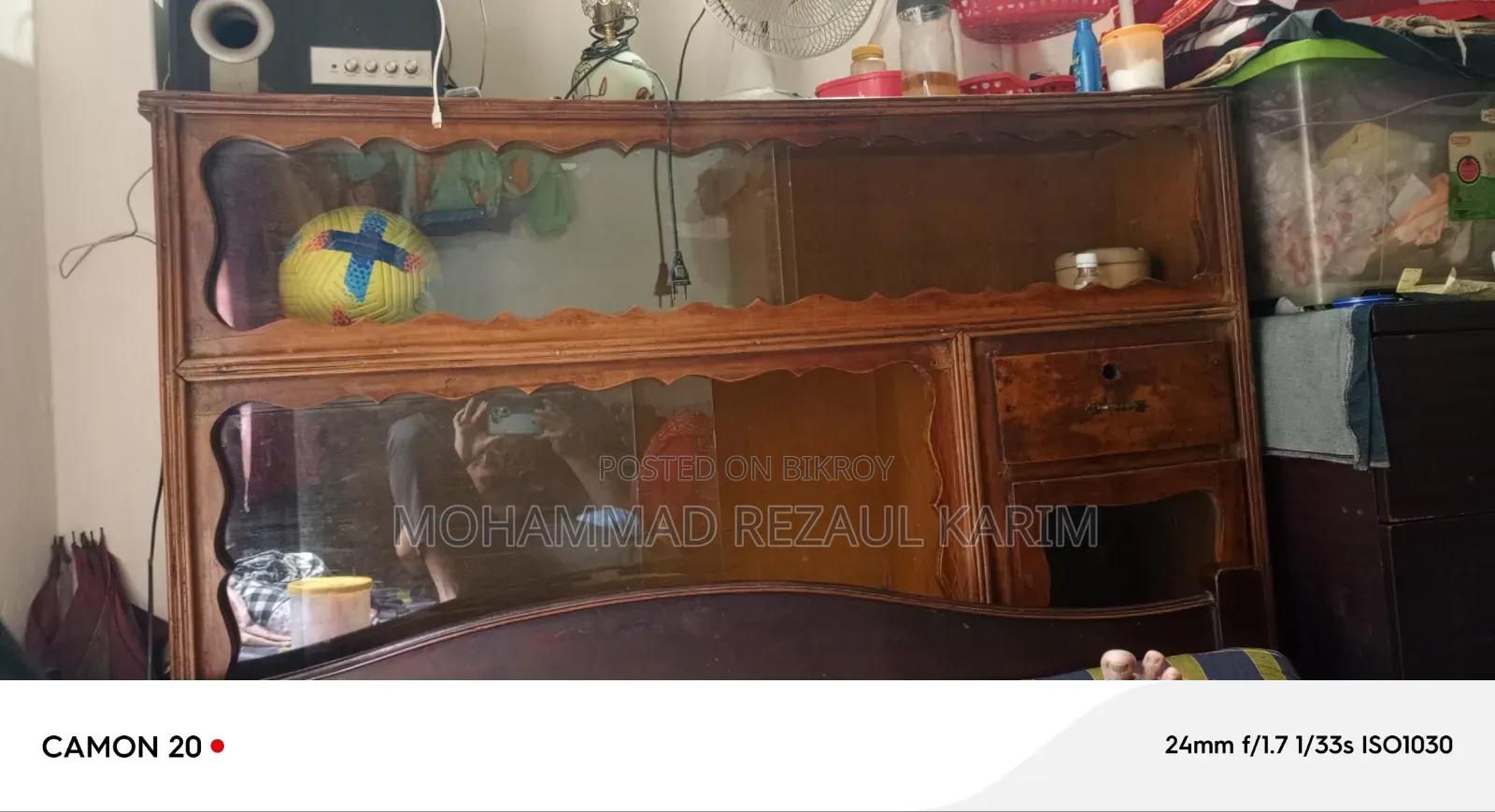 Teak Wood Showcase