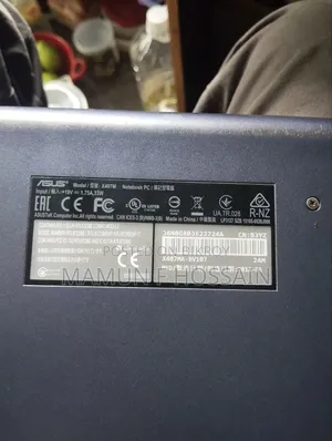 Laptop Asus 8GB RAM 500GB HDD
