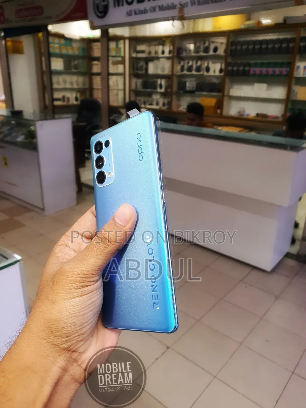 New Oppo Reno5 Pro 5G 256 GB Blue
