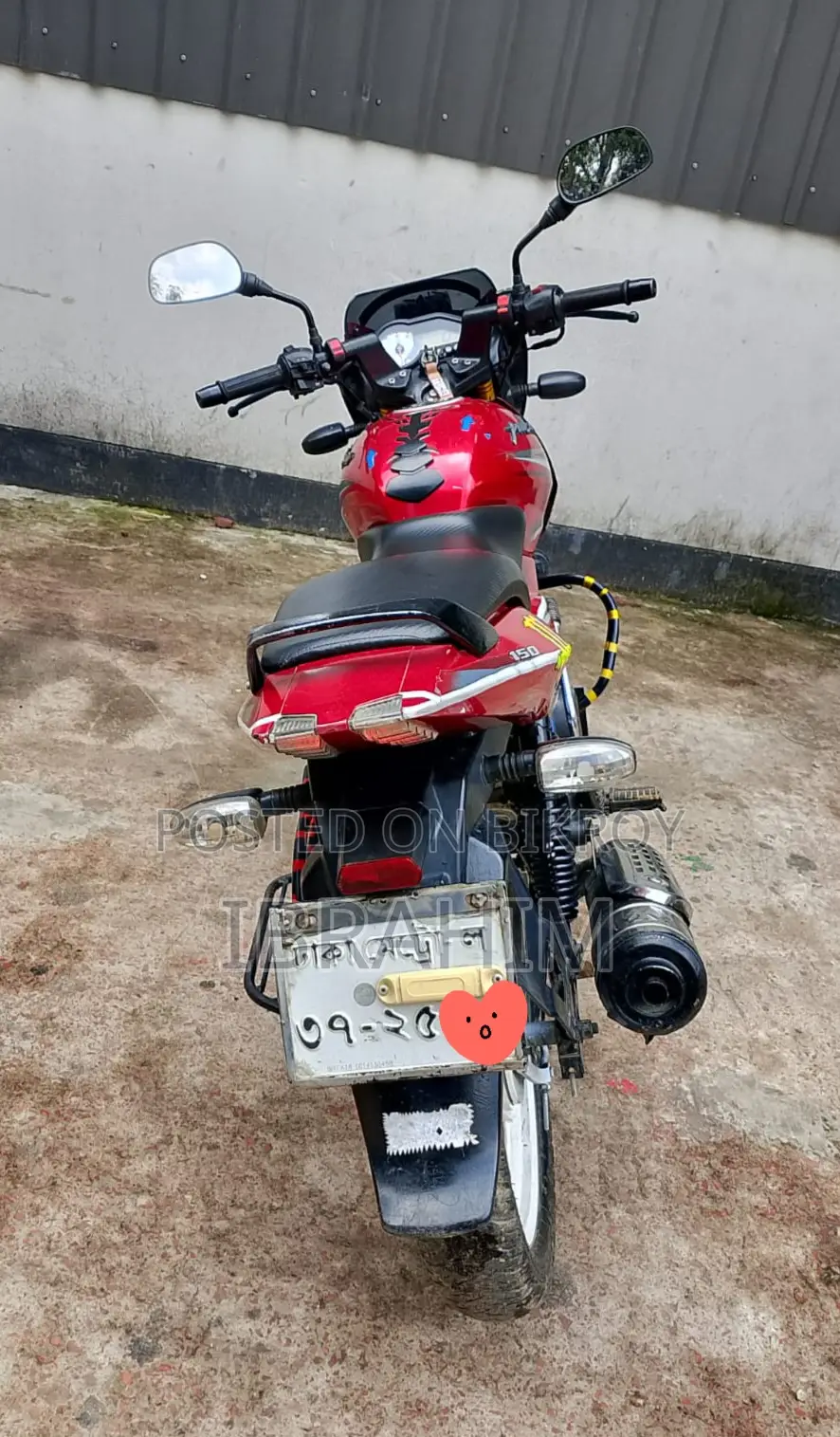 Bajaj Pulsar 150 2018 Red
