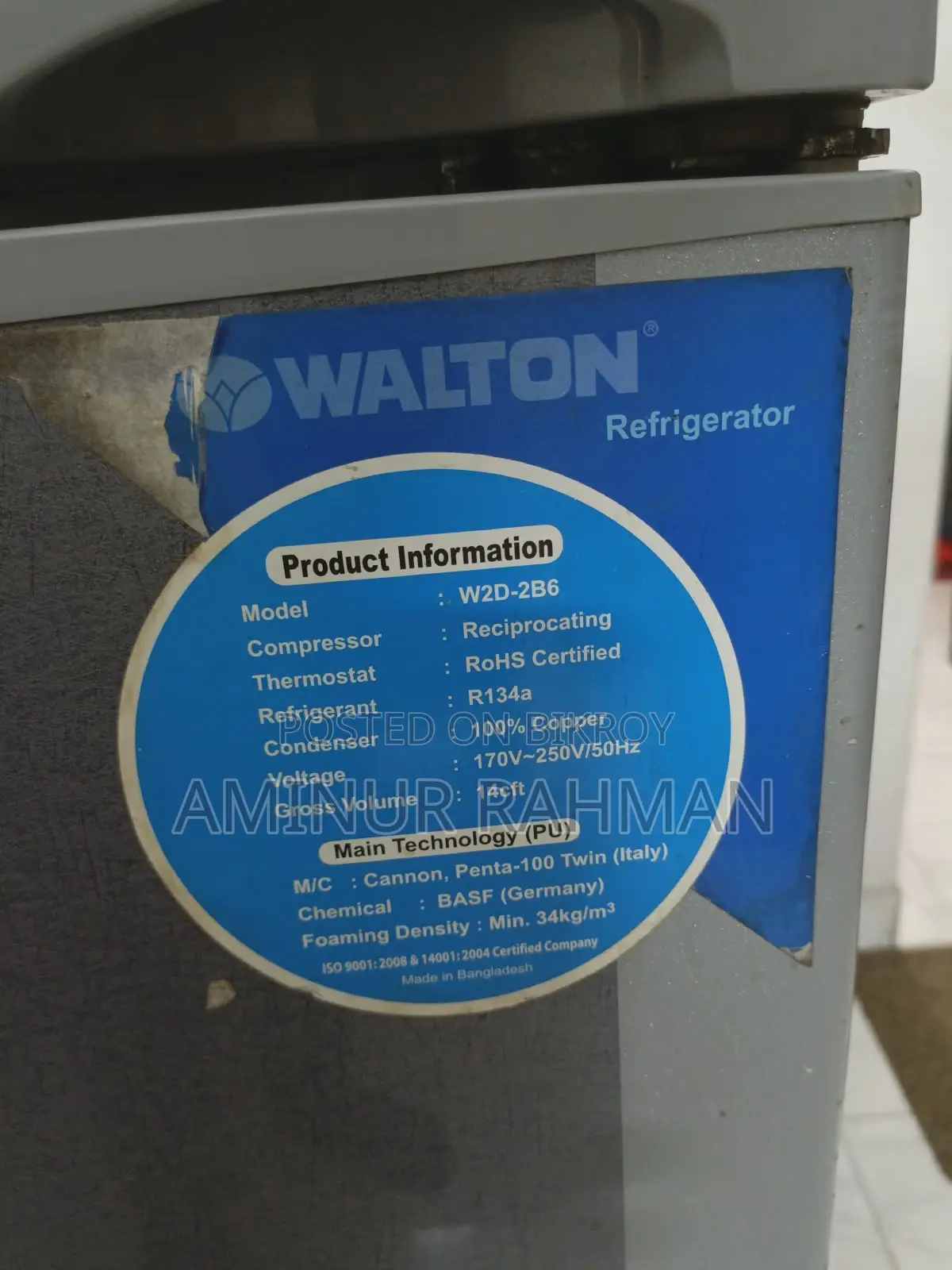 Walton Fridge