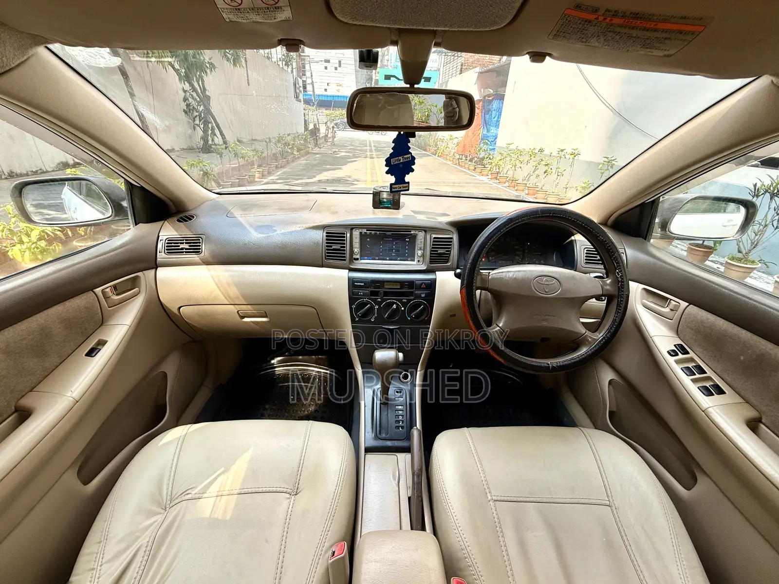 Toyota Corolla Sedan 2003 White