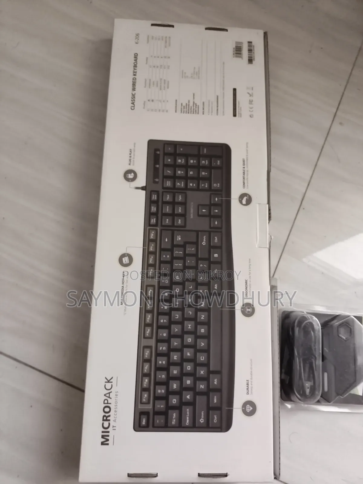 New Keyboard + Gaming Controller