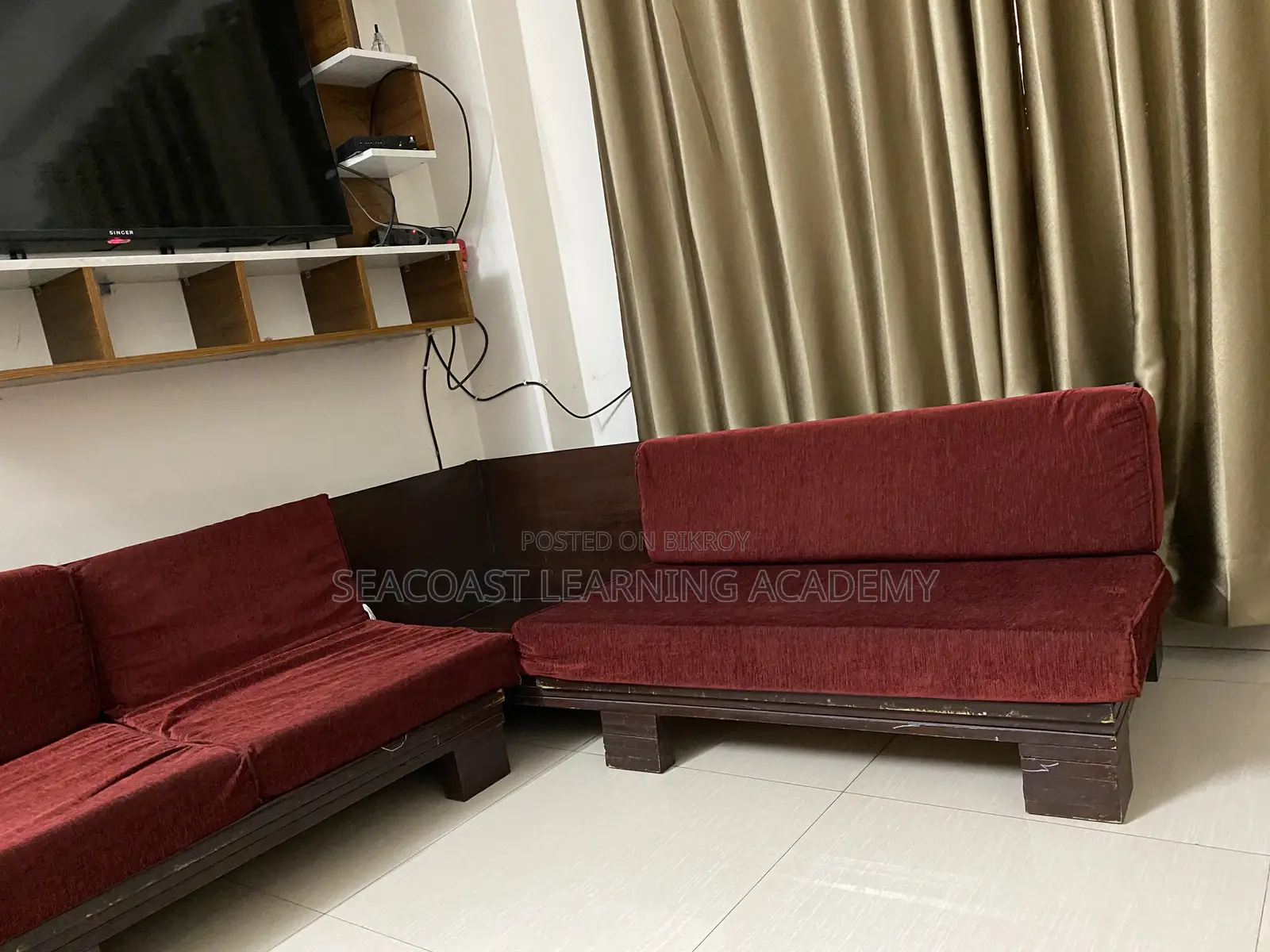 Beautiful and Sturdy Sofa Set for Sale