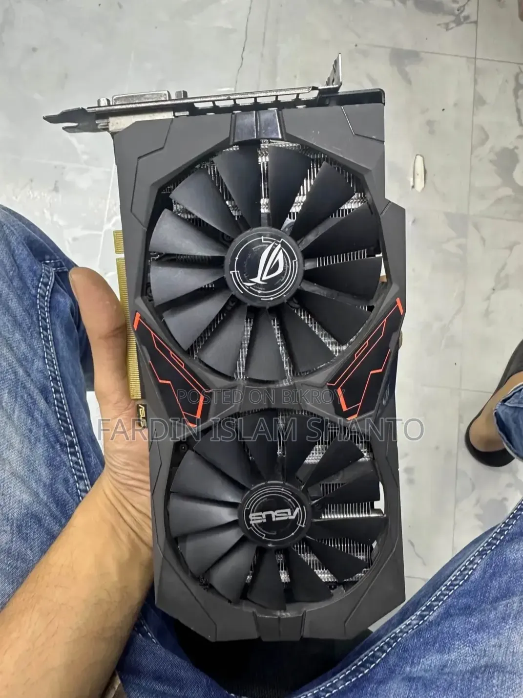 Dead Asus Rog Strix Rx 570 8gb