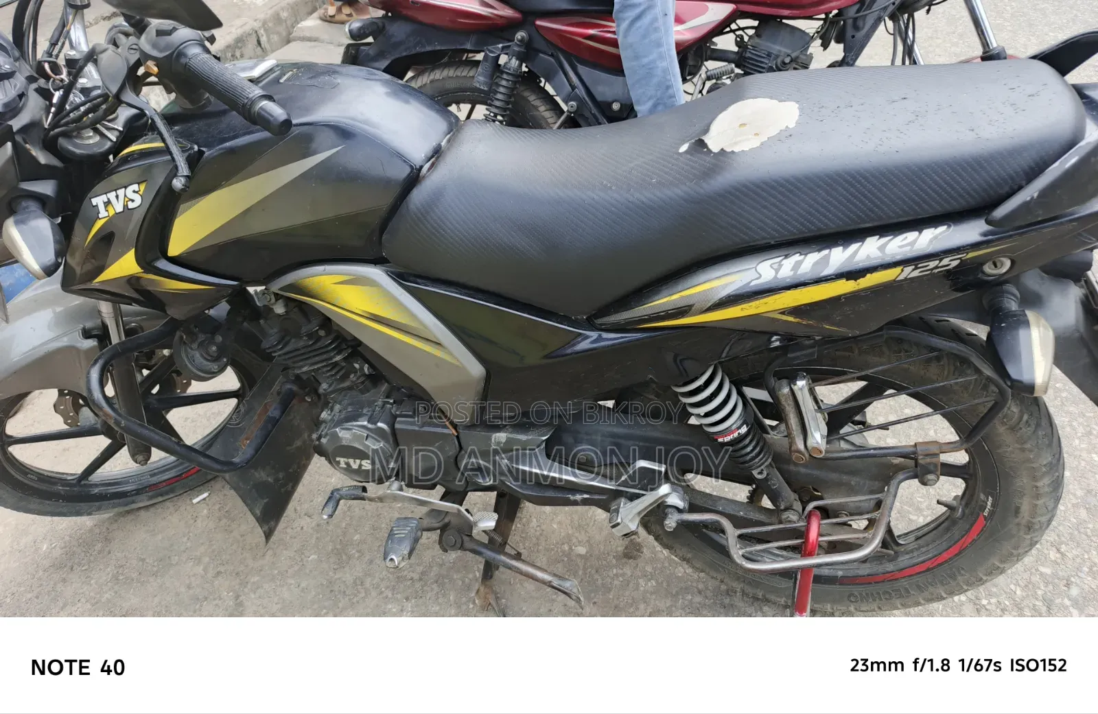 TVS Stryker 125 2020 Black