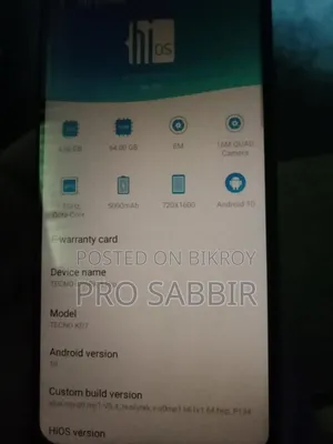 Tecno Spark 5 Pro 64 GB Blue