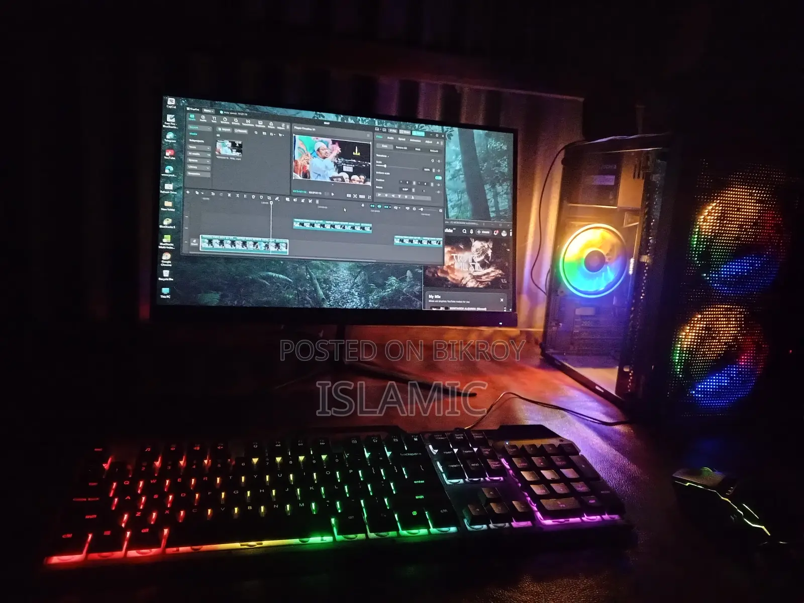 Desktop Computer MSI Aegis 3 8th 8GB AMD Ryzen 5 SSD 256GB