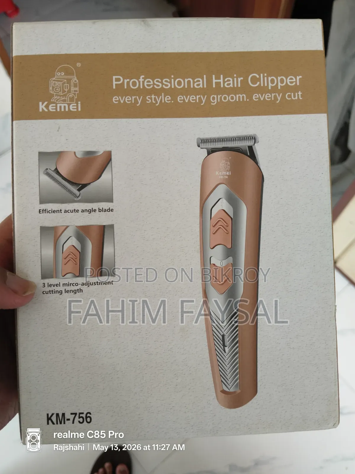 Trimmer Kemei