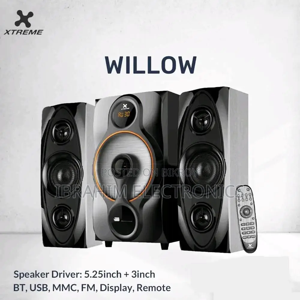 Xtreme Willow 2:1 Multimedia Speaker