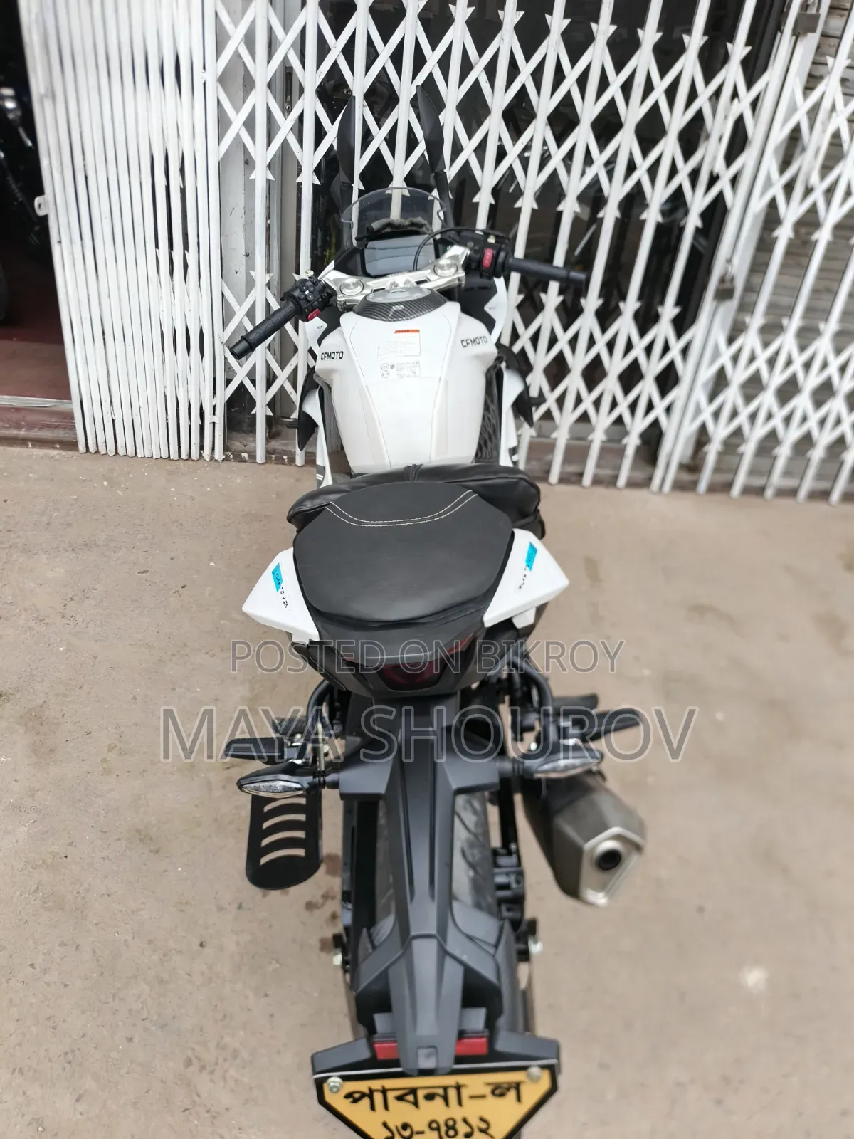 New CFMoto 300SR 2025 White