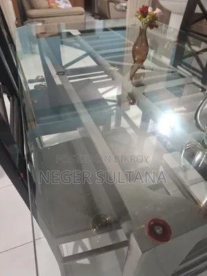 Dining Table (Glass Top)