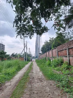 Land Sale 5 Katha Block-I Extention Bashundhara North Facing Nice View