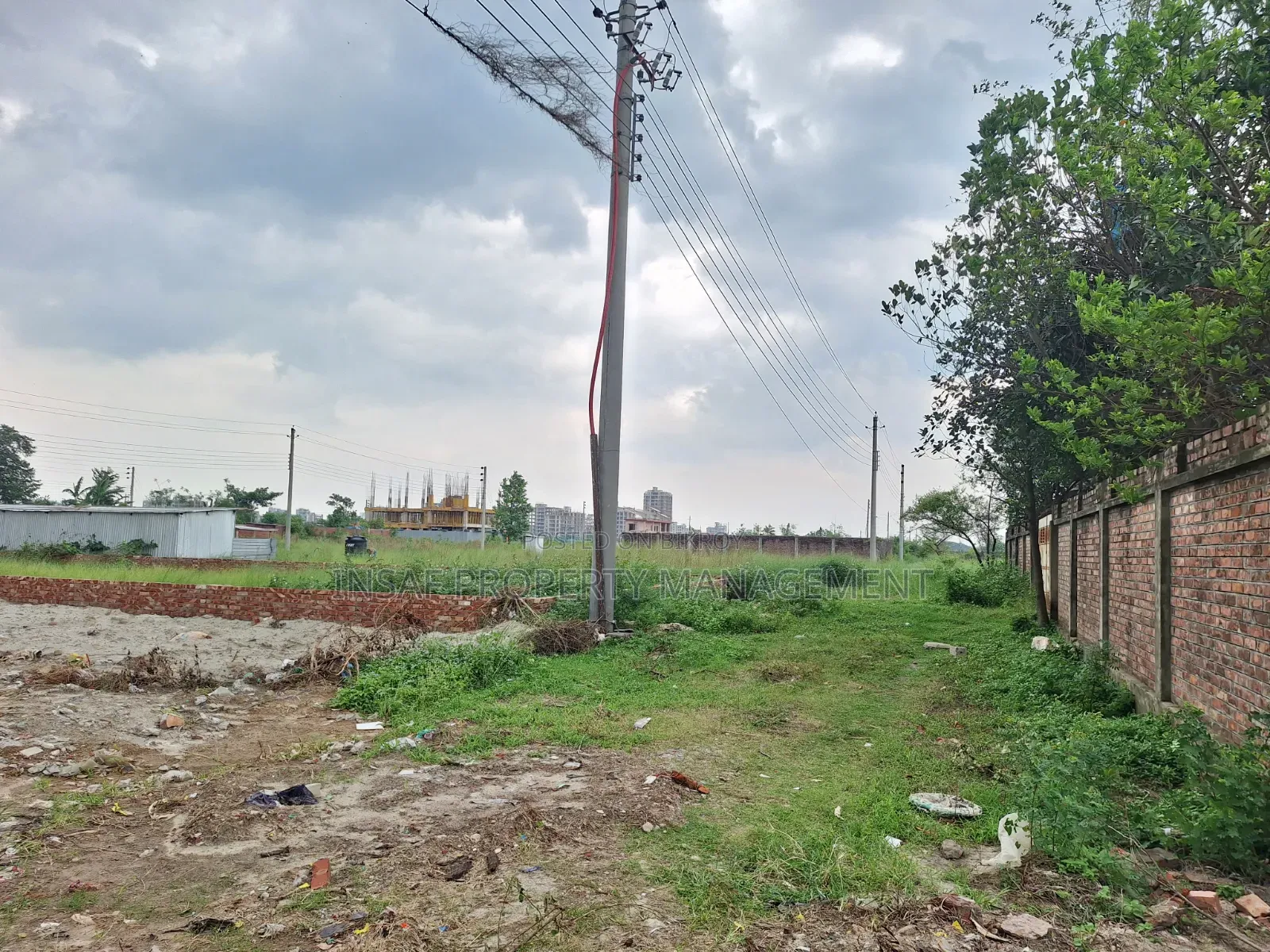 Land Sale 5 Katha Block-I Extention Bashundhara North Facing Nice View