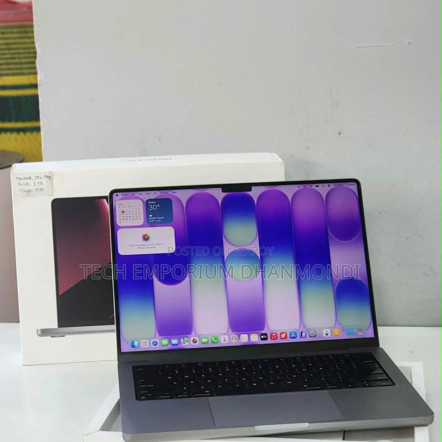ল্যাপটপ Apple MacBook Pro Max 2023 M2 14-Inch 32GB Apple M2 SSD 1T