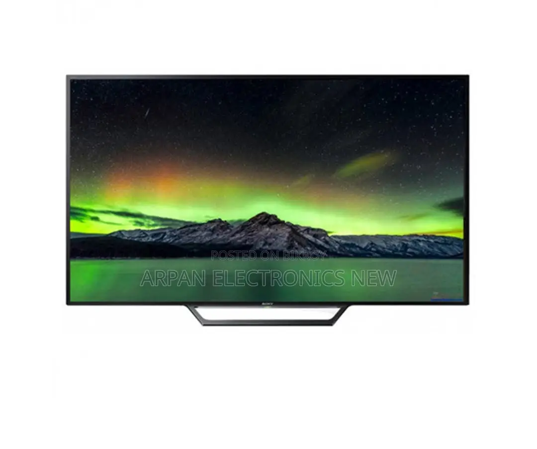 Sony Plus 43" Smart Tv Color: (Black) as Given Picture.