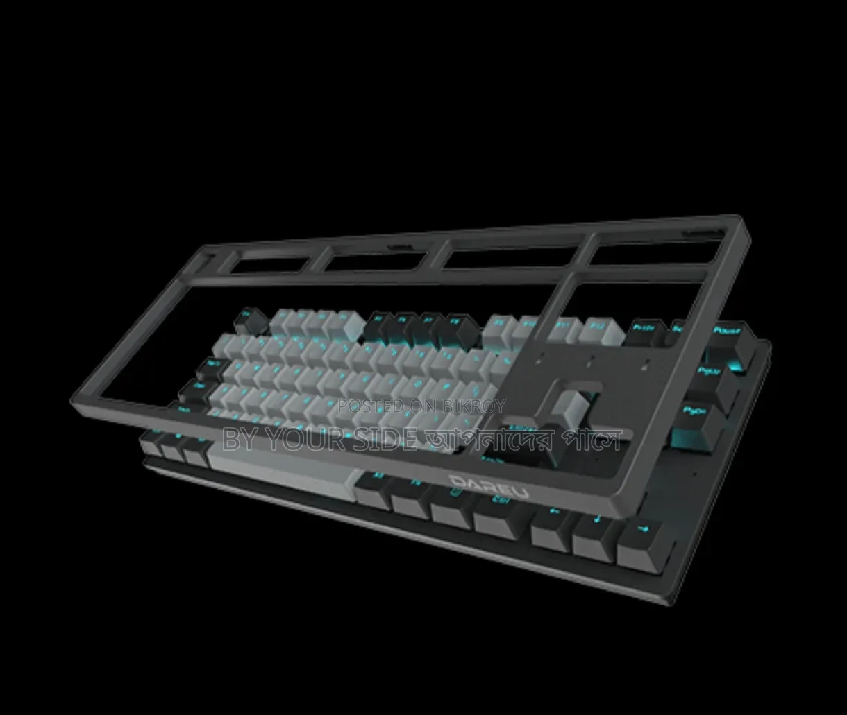Odareu A87 (Black-Grey) Mechanical Keyboard – Condition and functions are perfect