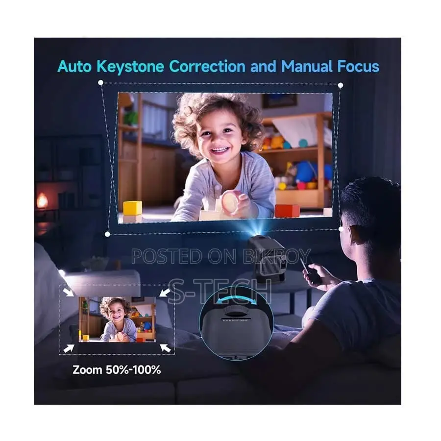 Magcubic Hy320 Mini 300 Ansi Lumens 720p Android Portable Projector
