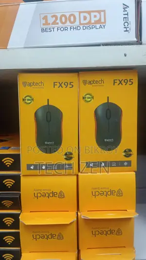 বেস্ট কোয়ালিটি Aptech Fx96 ওয়্যারড অপটিক্যাল মাউস