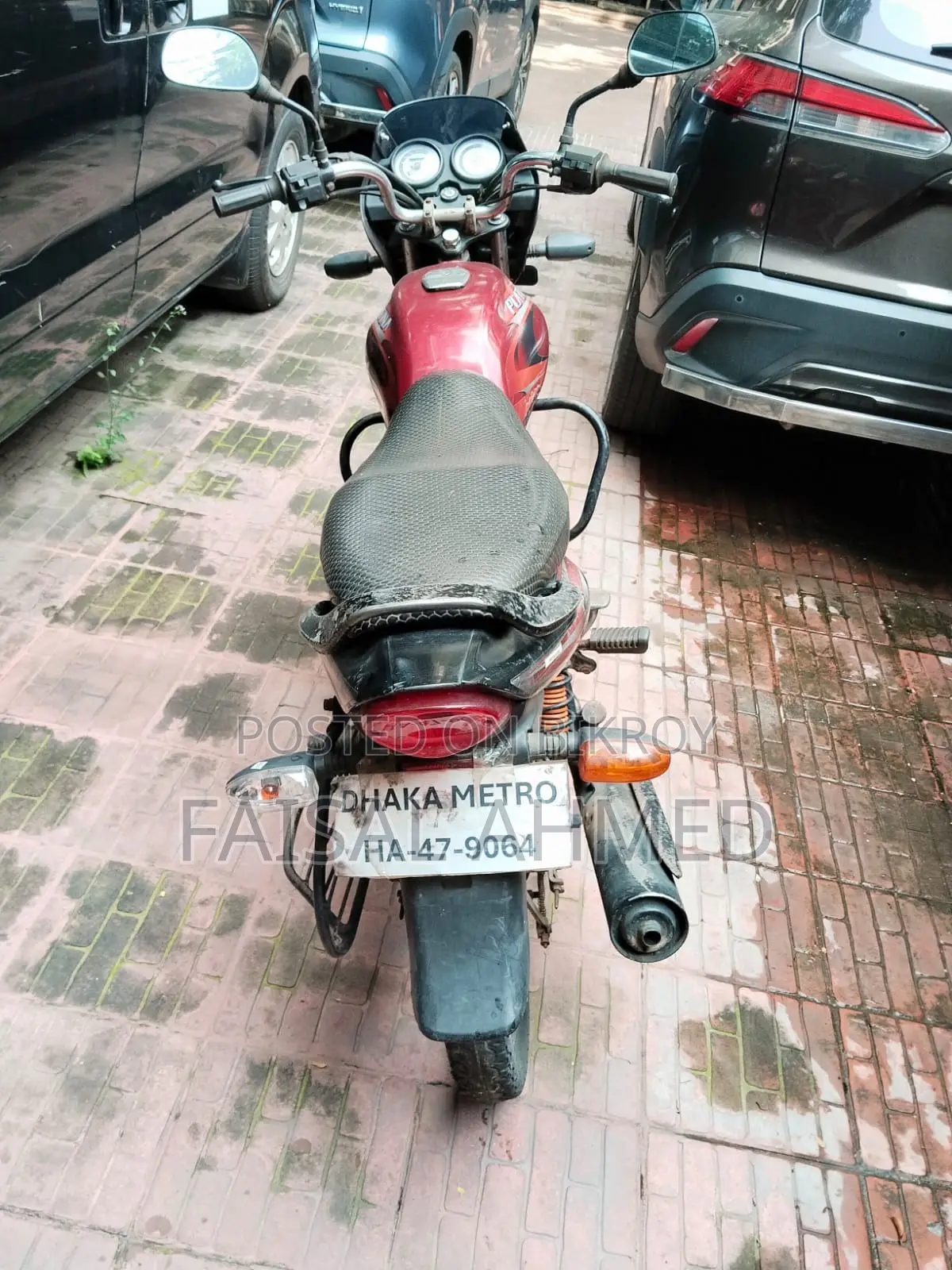 Bajaj Platina 100 2013 Red