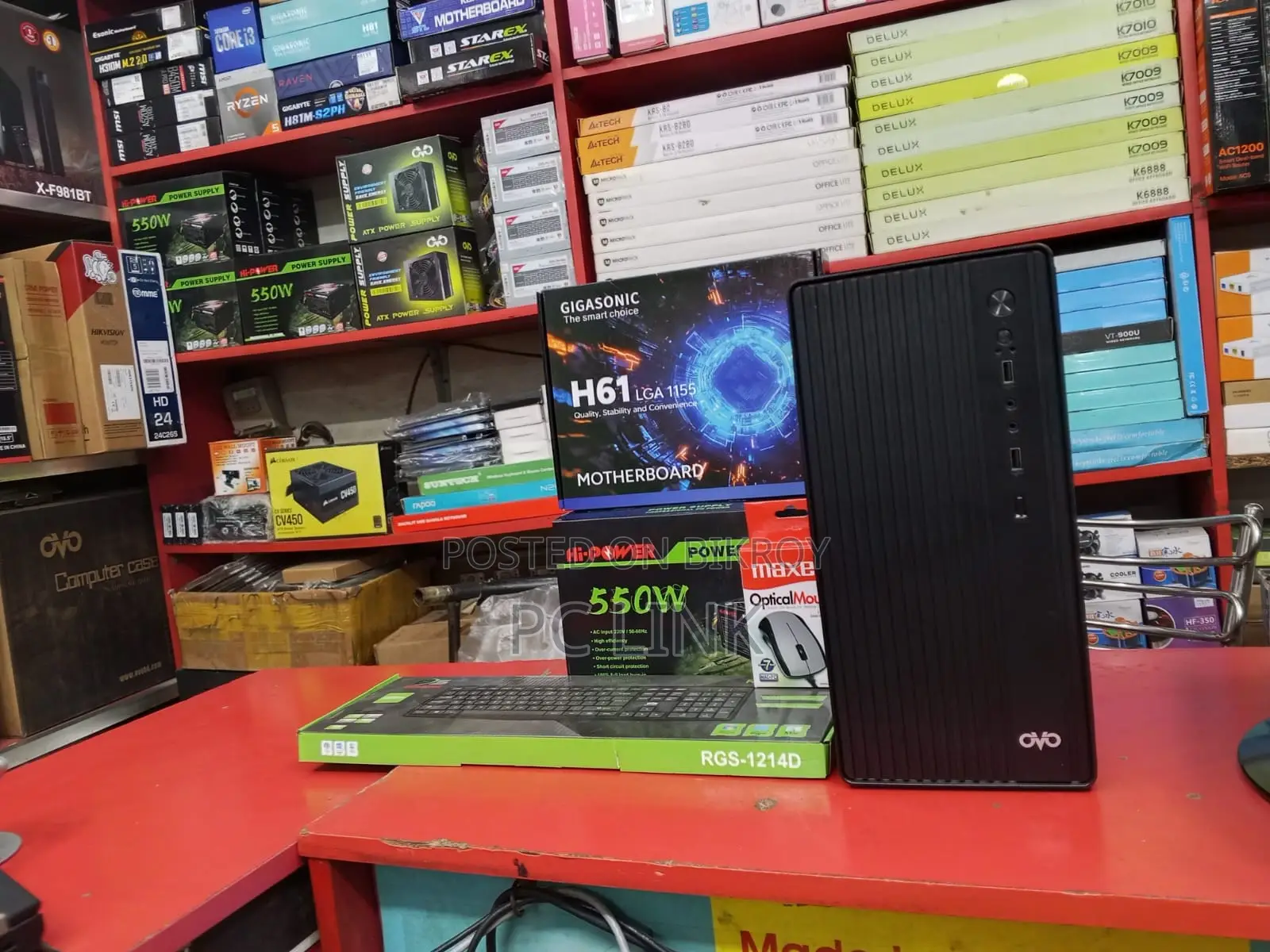New Desktop Computer 4GB Intel Core I3 HDD 500GB