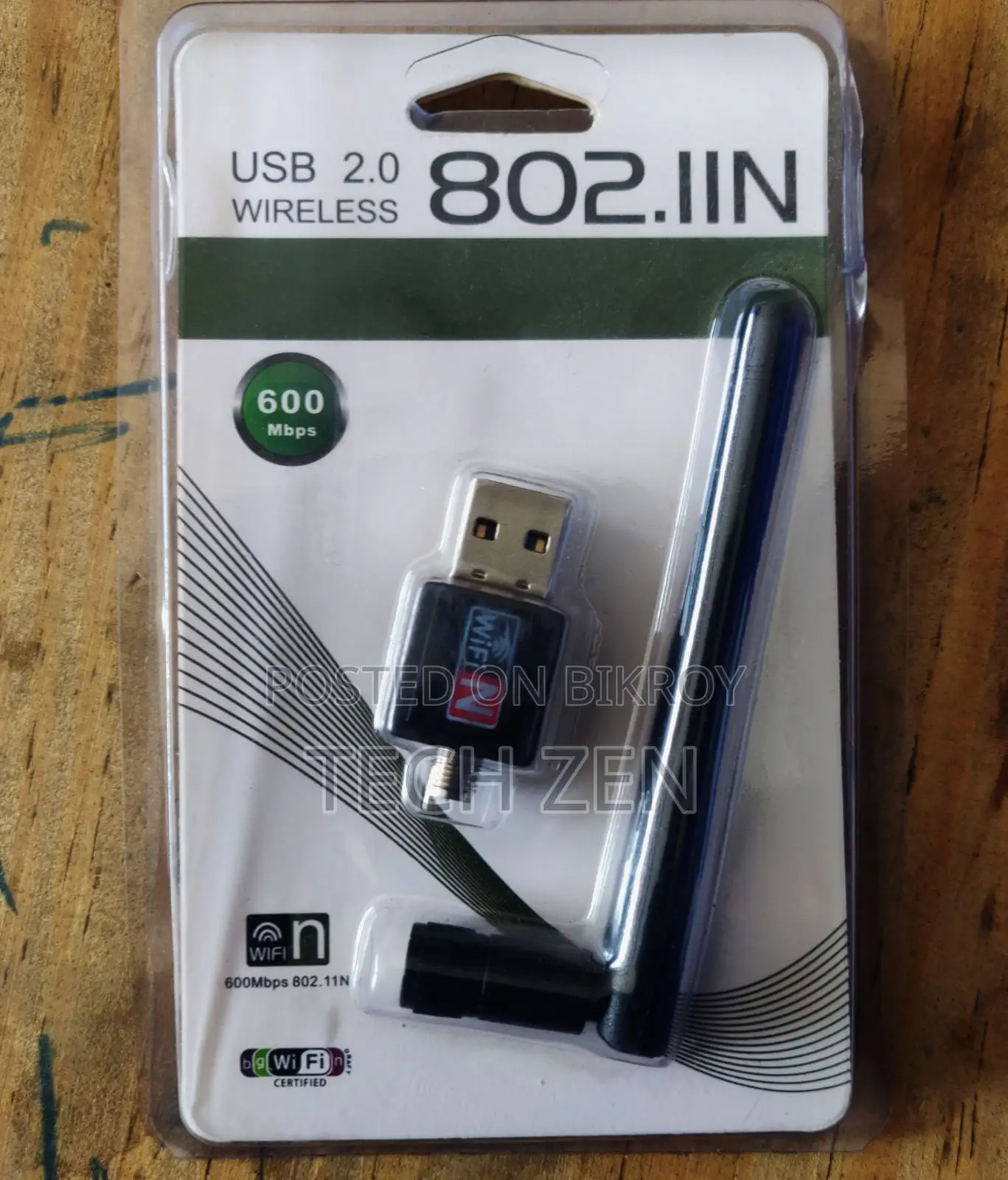 Usb 2.0 Wireless 802.11n 300mbps Wifi Adapter