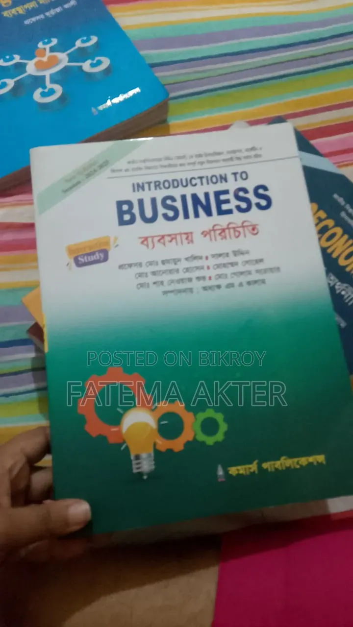 I am selling these books because I will not study anymore