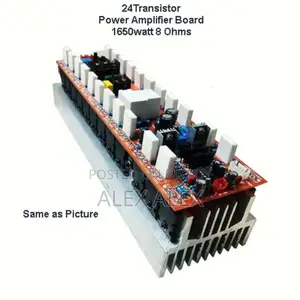 Mono 24 Transistor Power Amplifier Ready Board 1500w Same as Picture