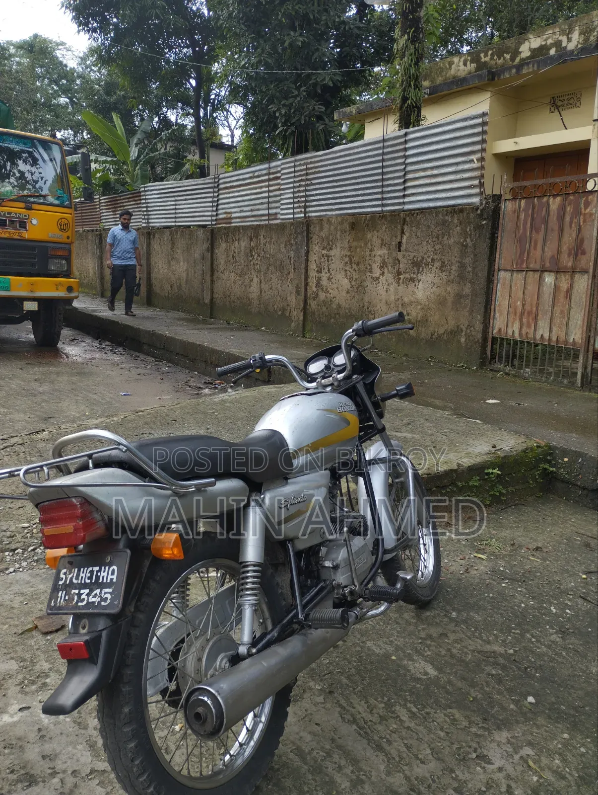 Hero Splendor Plus 2002 Silver