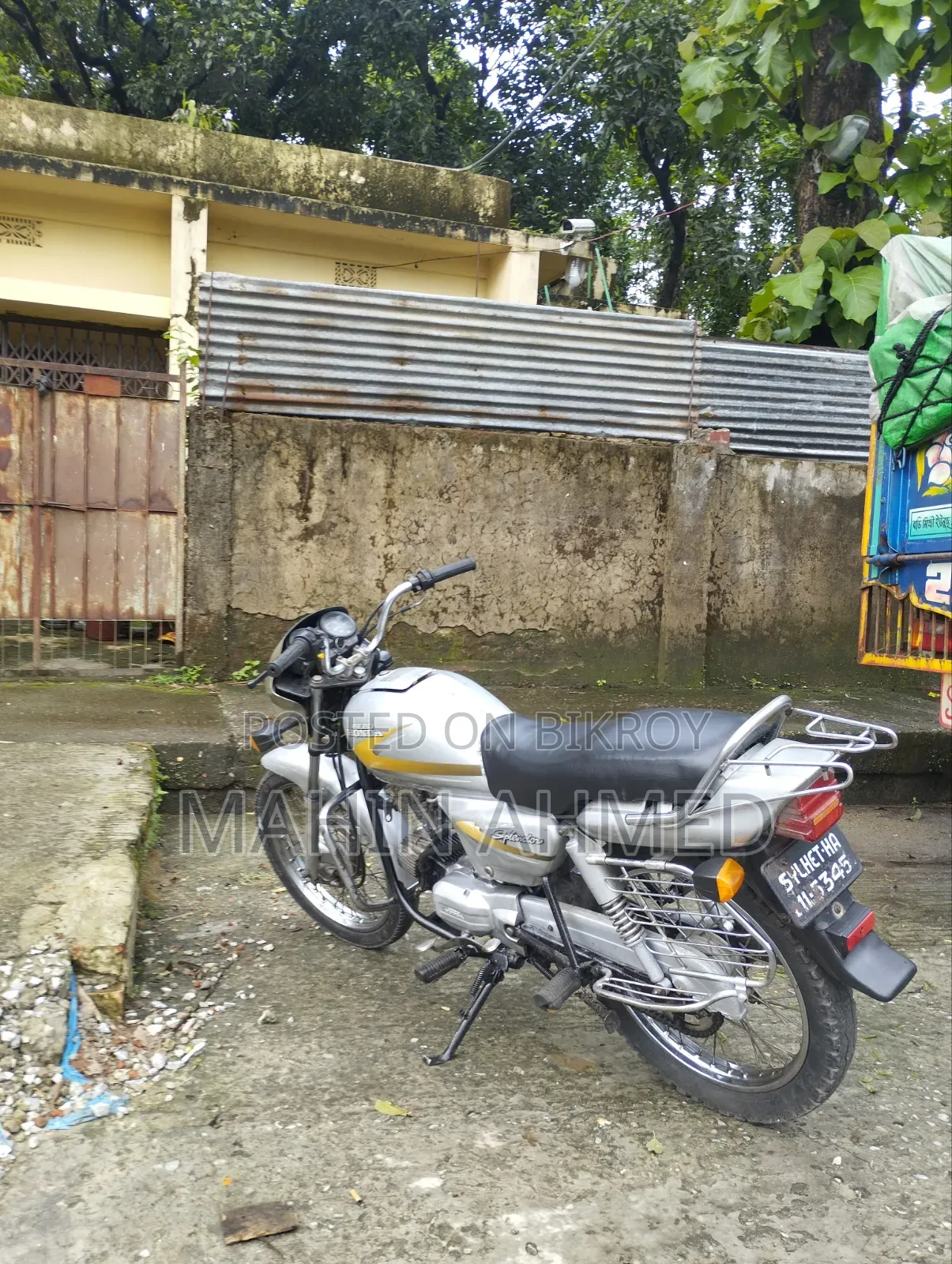 Hero Splendor Plus 2002 Silver