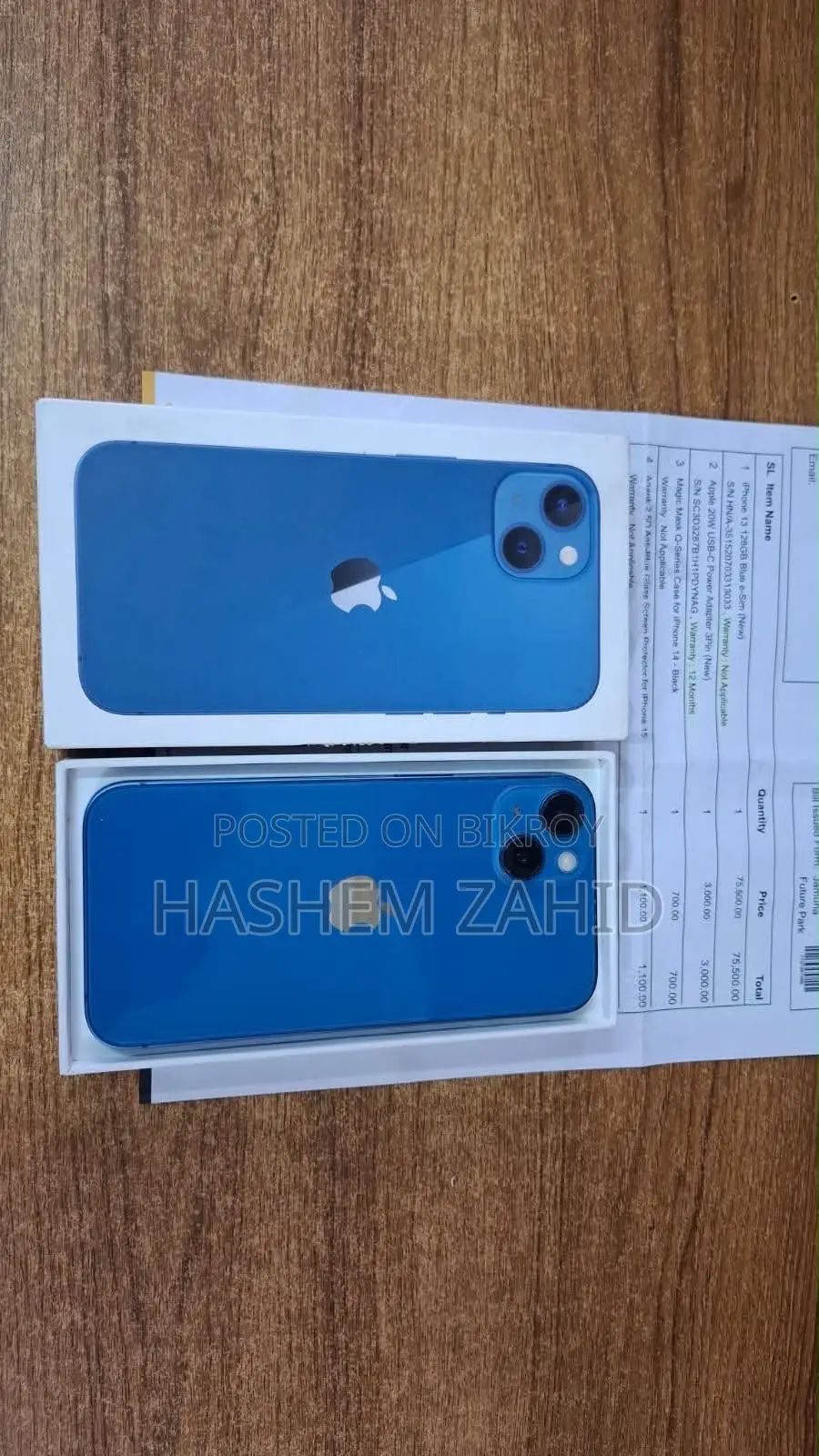New Apple iPhone 13 128 GB Blue