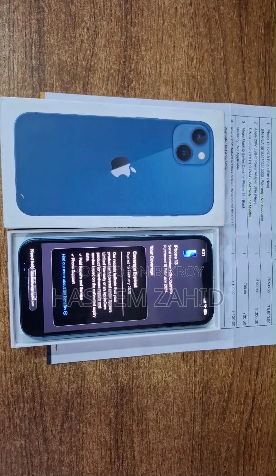New Apple iPhone 13 128 GB Blue