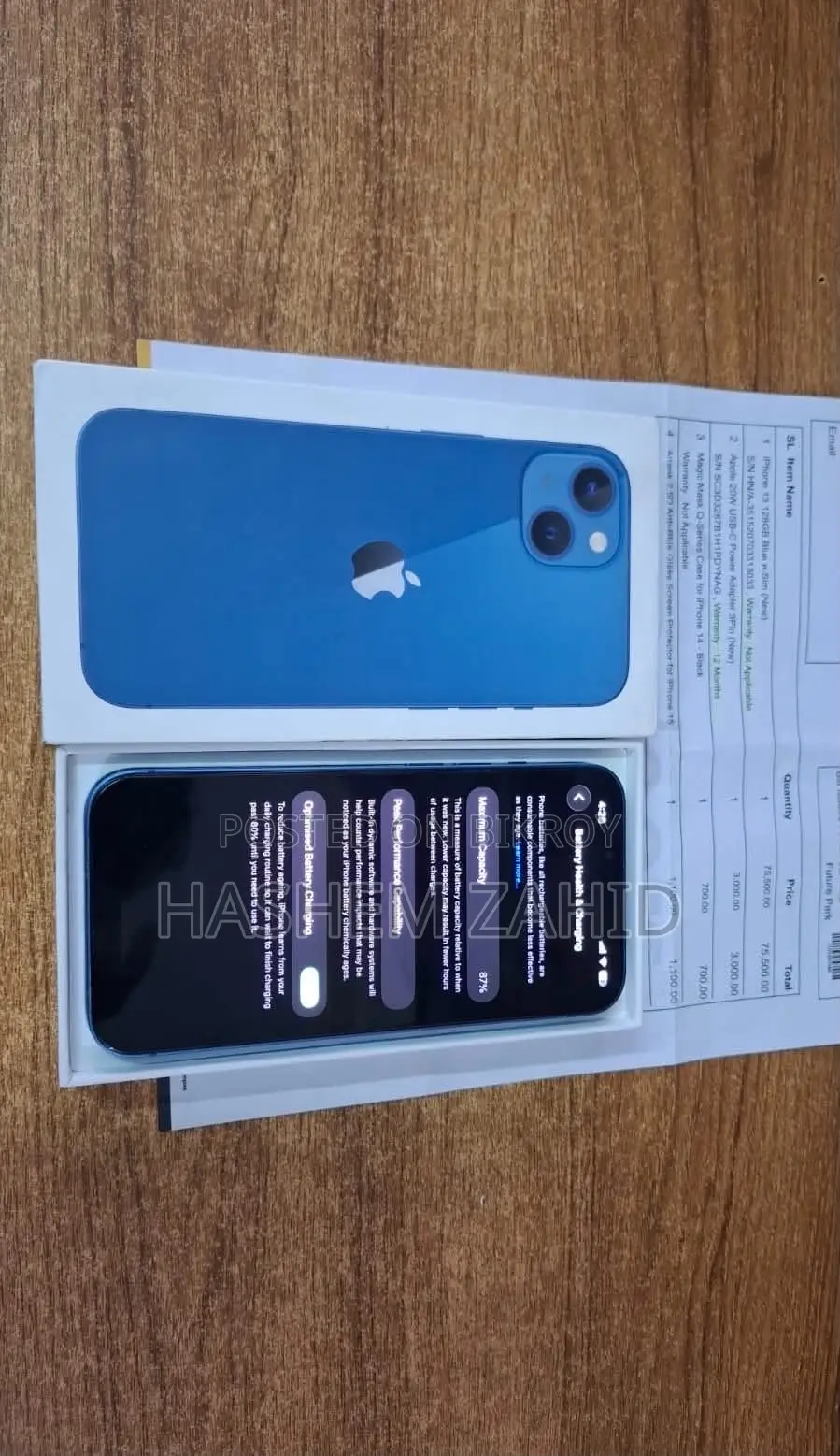 New Apple iPhone 13 128 GB Blue
