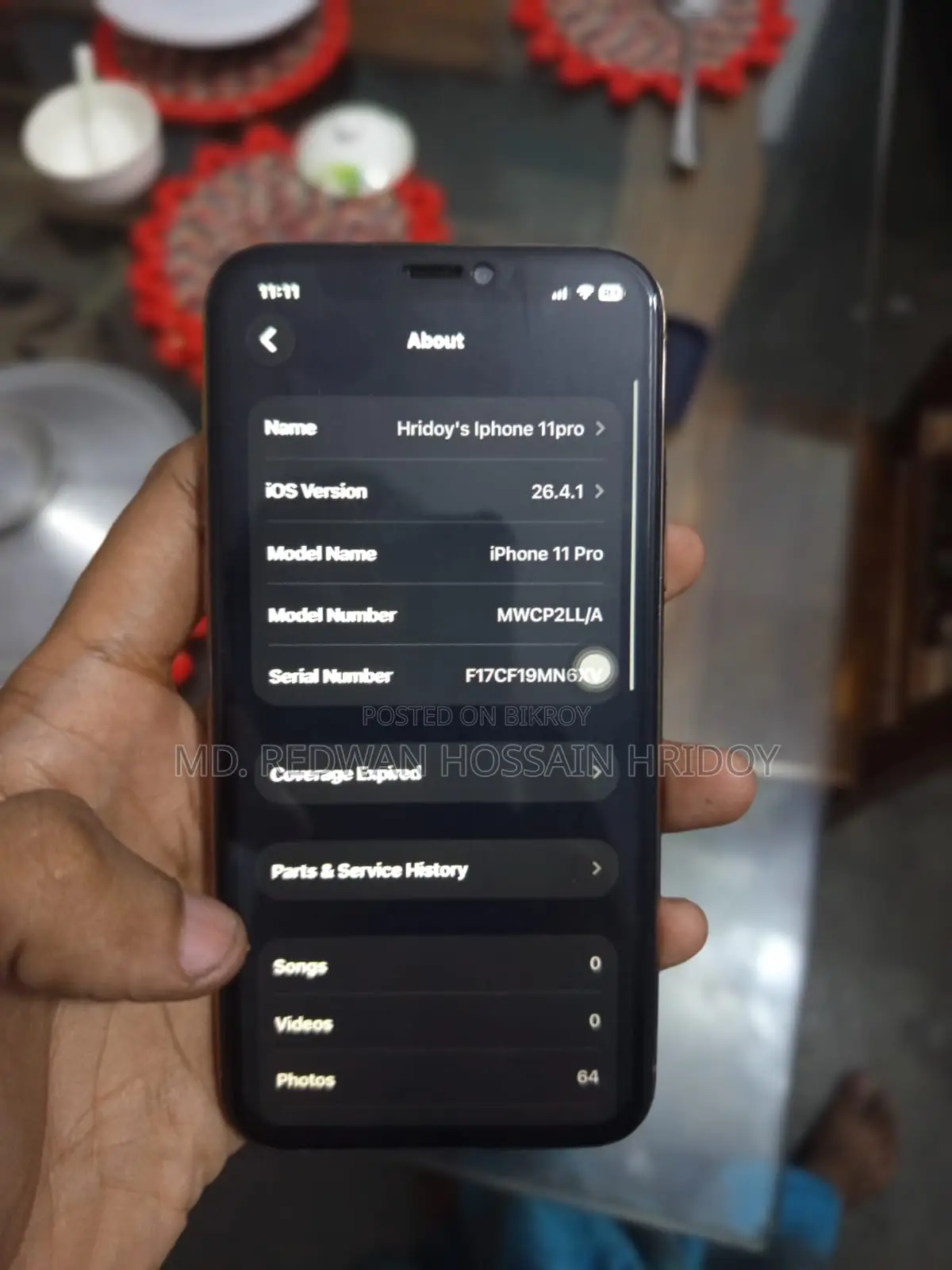 Apple iPhone 11 Pro 256 GB Gold