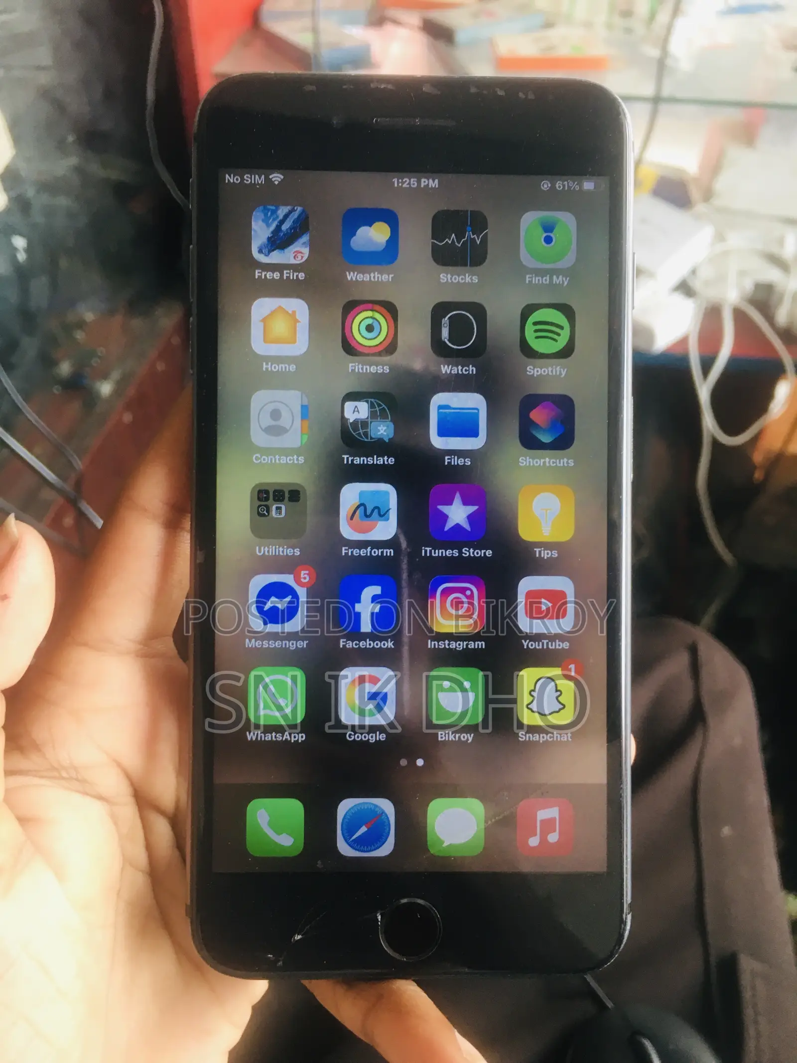 Apple iPhone 8 Plus 256 GB Black