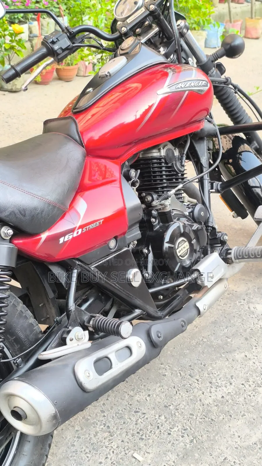 Bajaj Avenger 160 Street 2021 Red