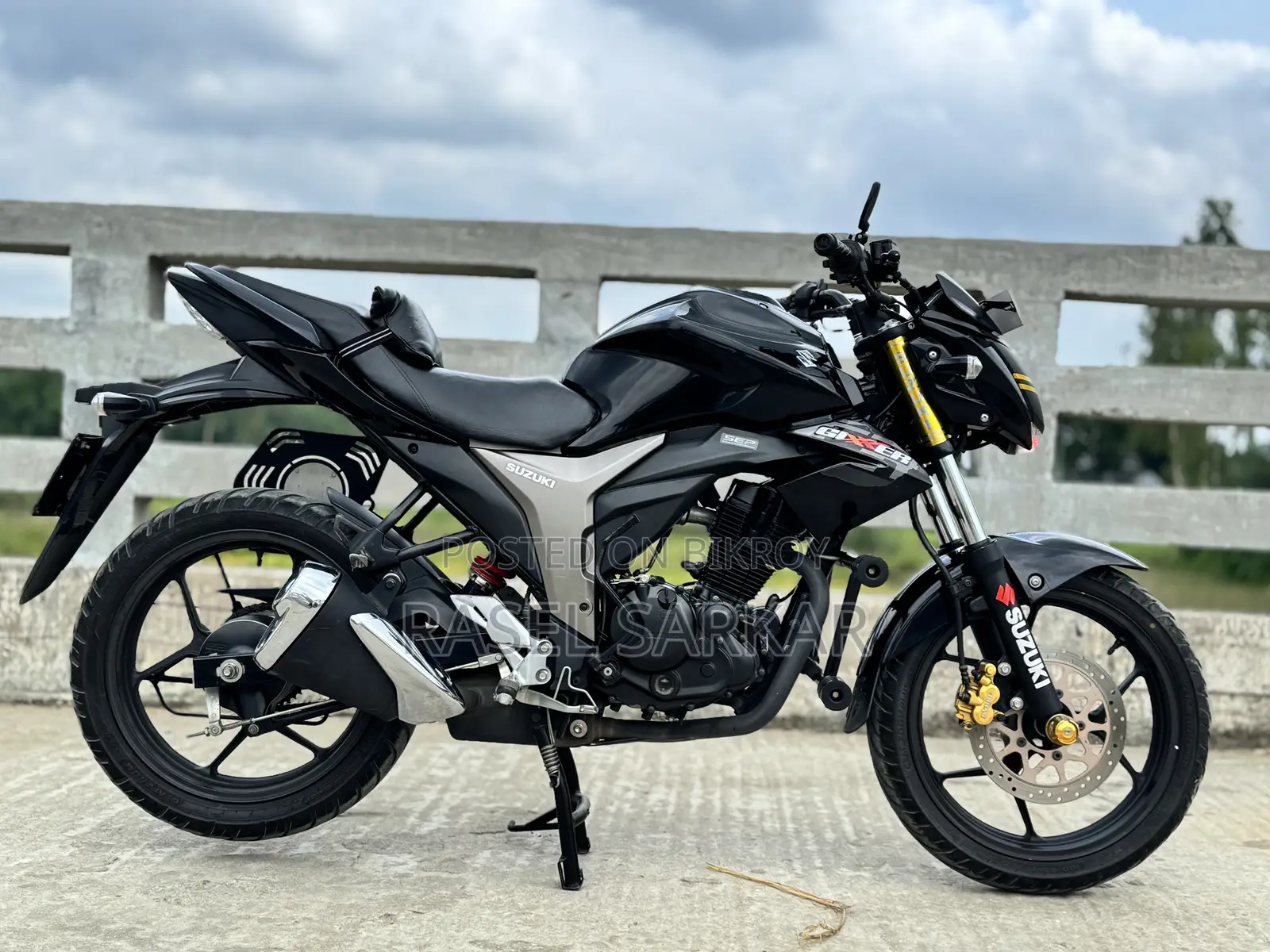 Suzuki Gixxer Monotone 2023 Black