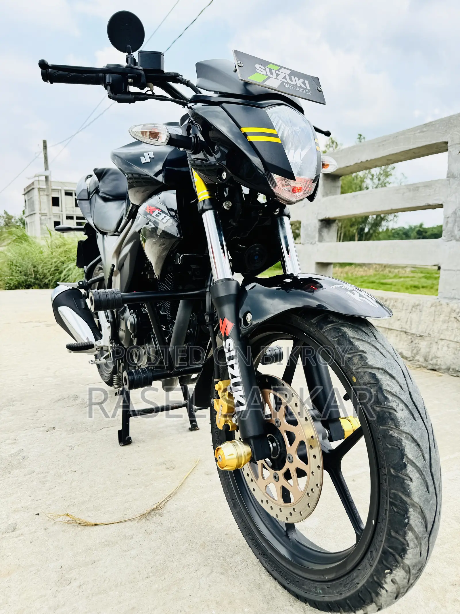 Suzuki Gixxer Monotone 2023 Black