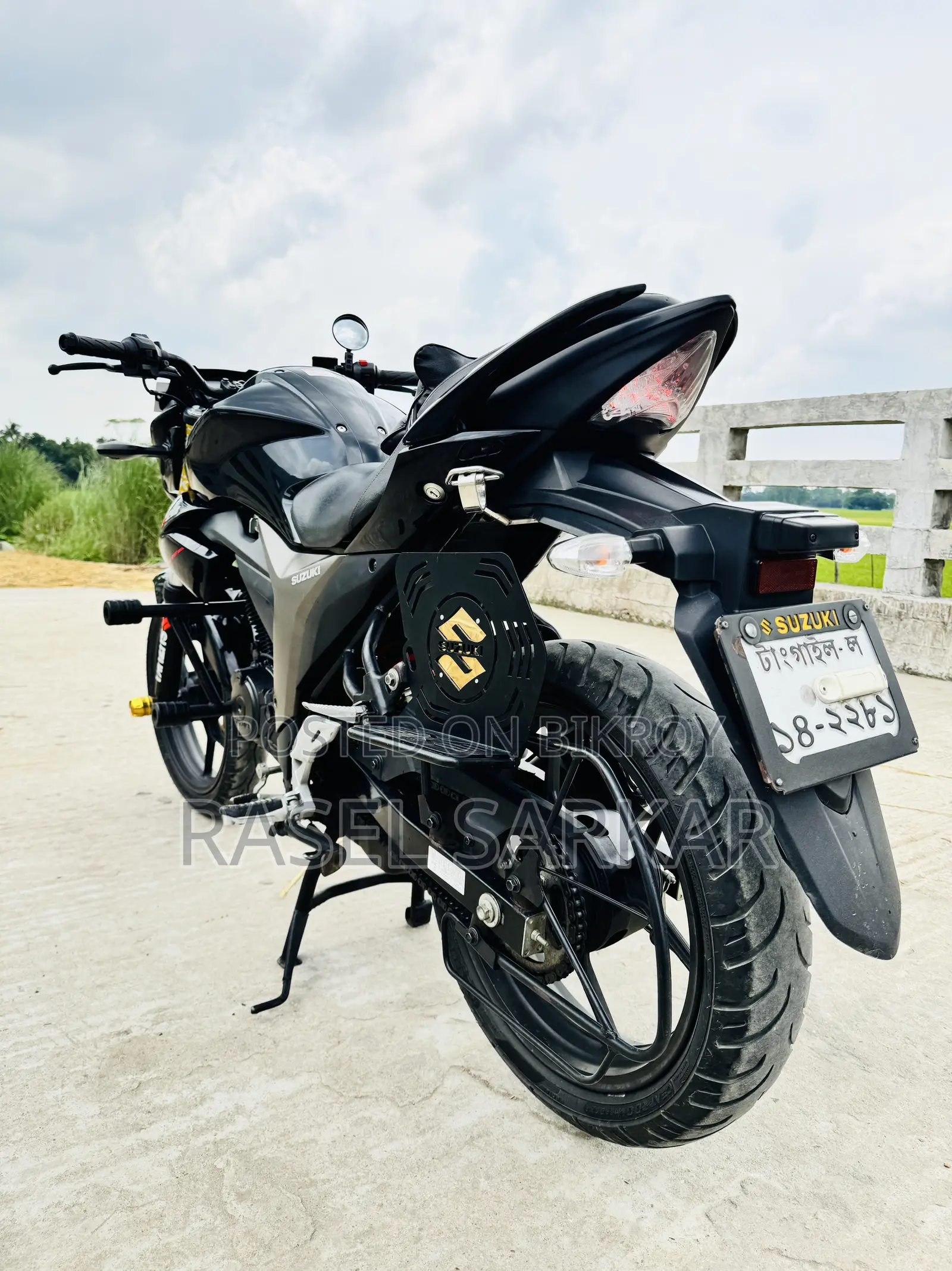 Suzuki Gixxer Monotone 2023 Black