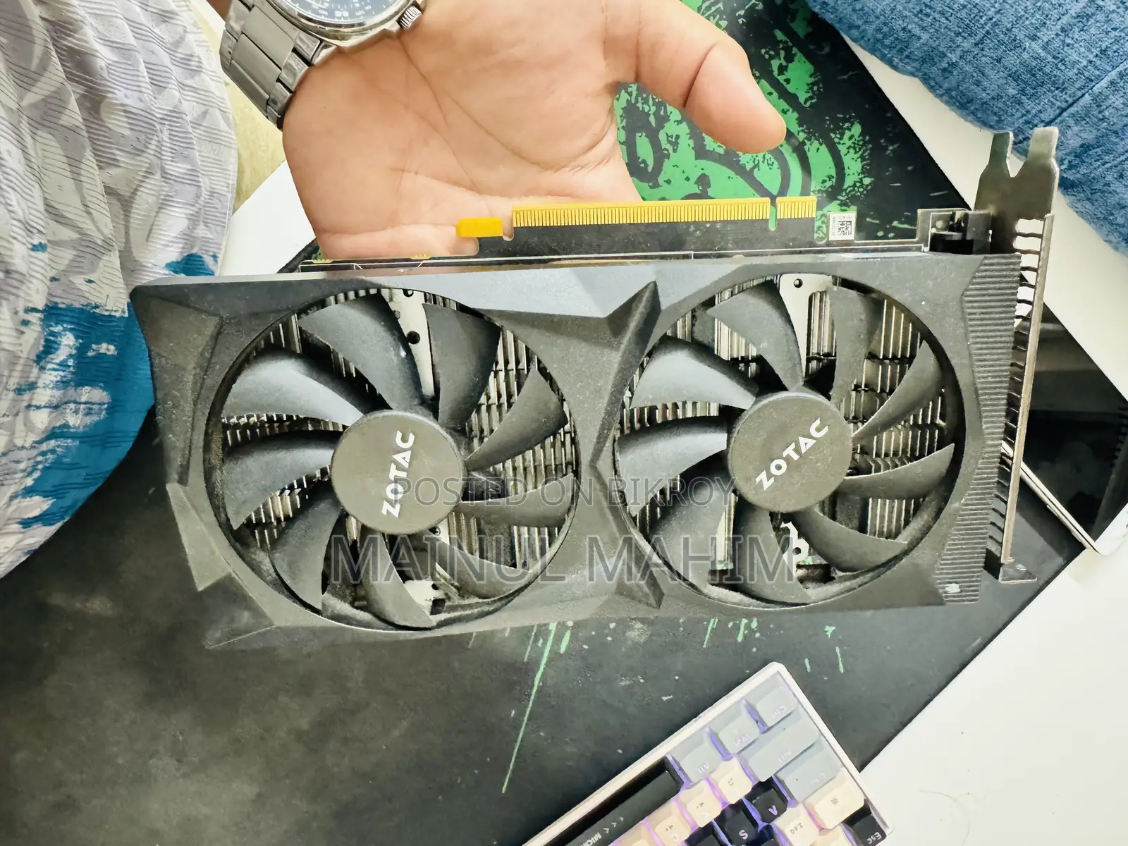 GTX 1660 Oc 6 GB (পাওয়ার নেয় না, ঠিক করতে হবে তাই বিক্রি করব)