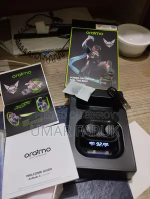 Like New Oraimo Airbuds 4 (Full Box Original Accessories)