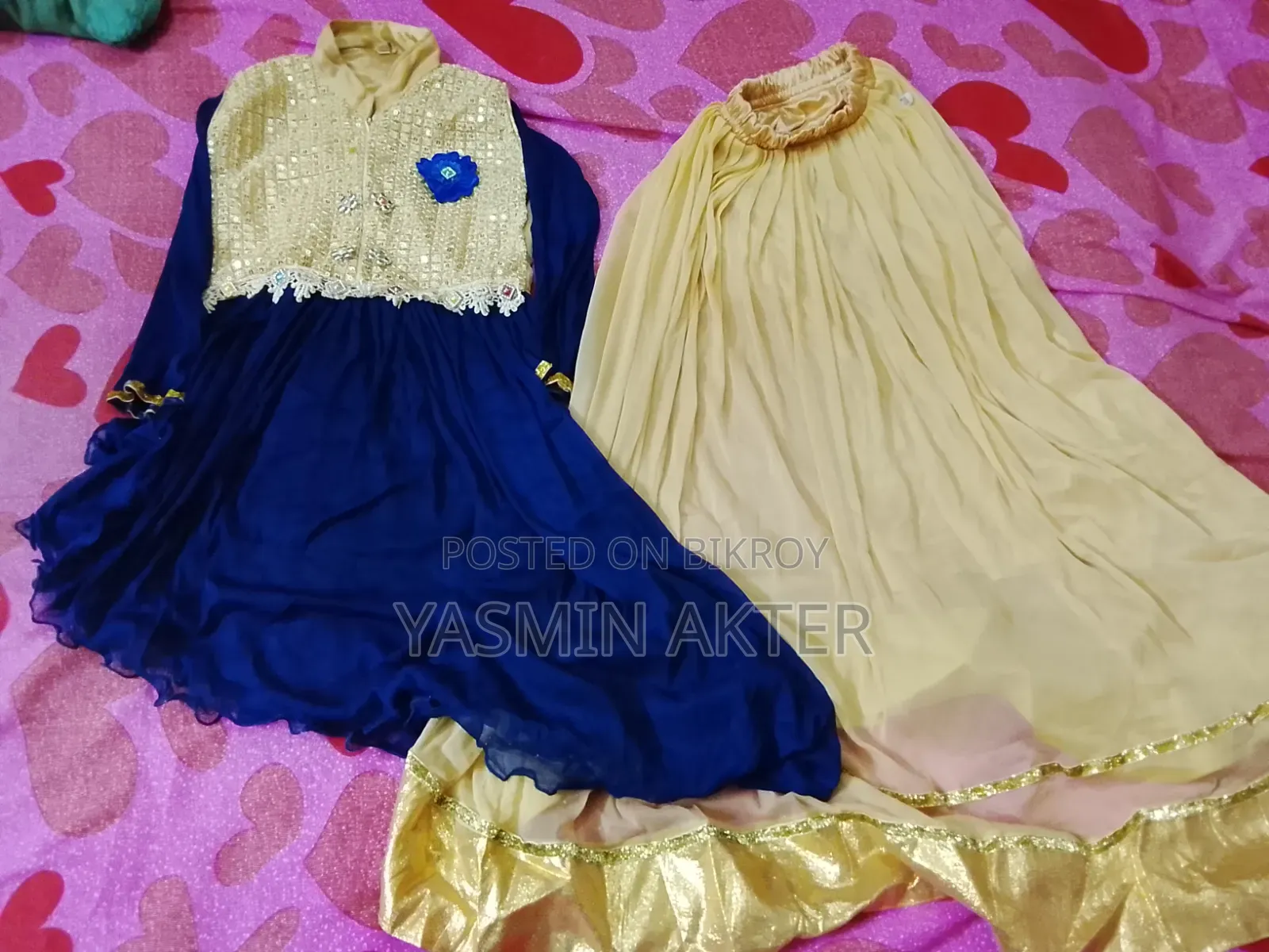 Beautiful Girls Party Skirt Set (12–14 Years) – New Condition