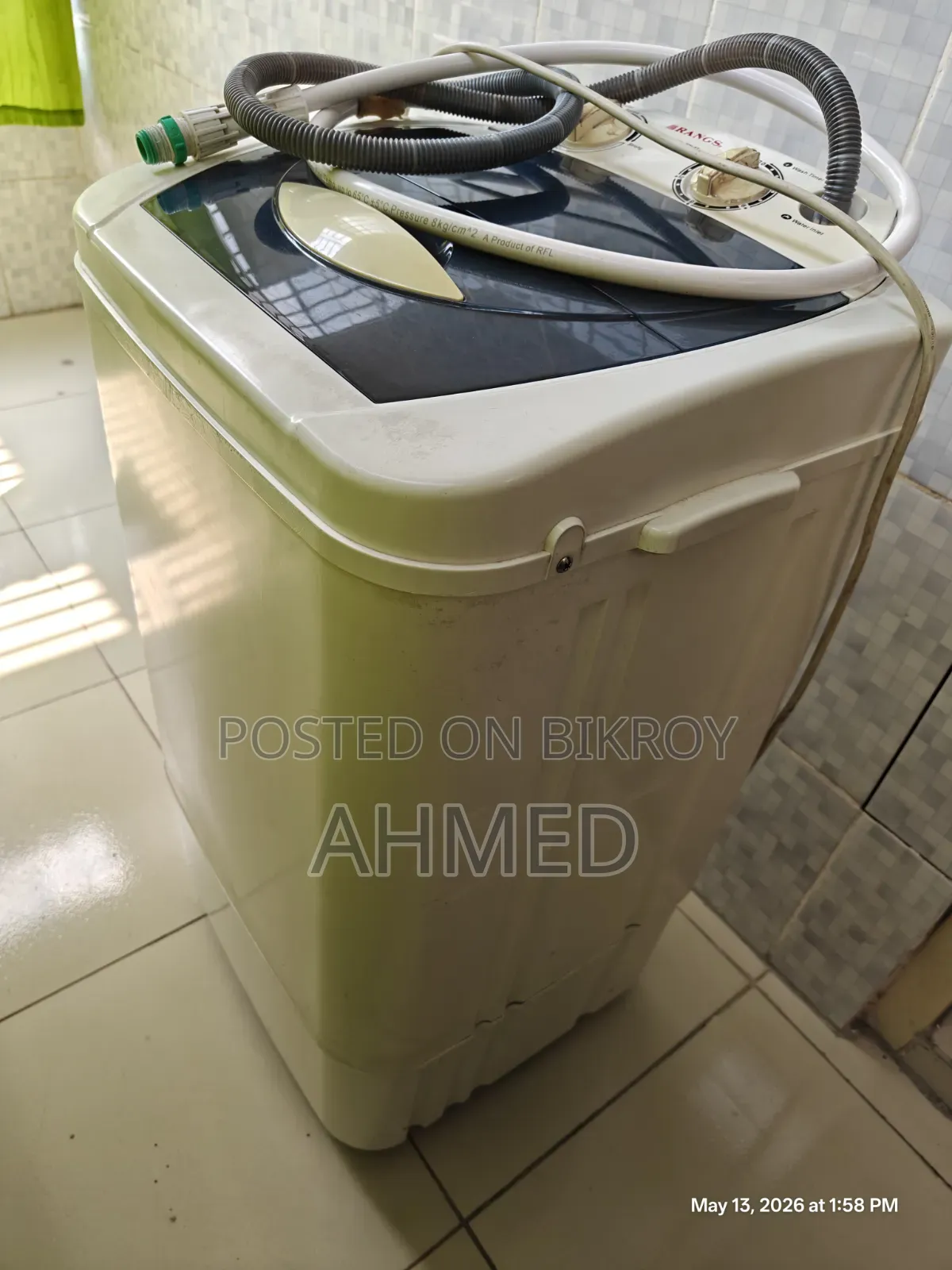 Rangs Rw-55 (5kg Manual Washing Machine)