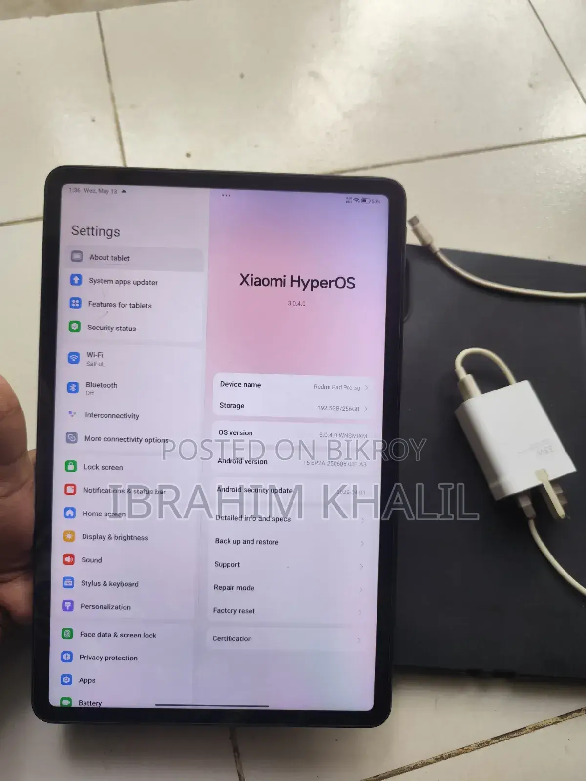 Xiaomi Redmi Pad Pro 256 GB Black