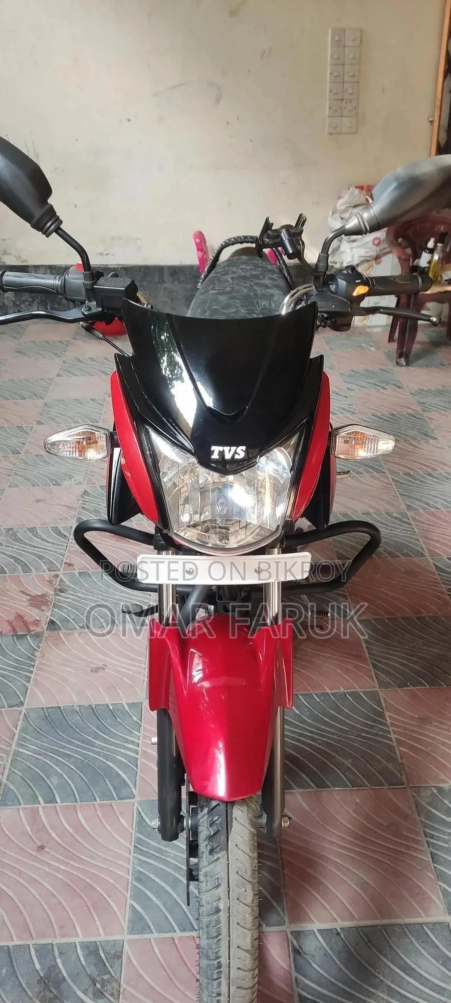 TVS Stryker 125 2023 Red