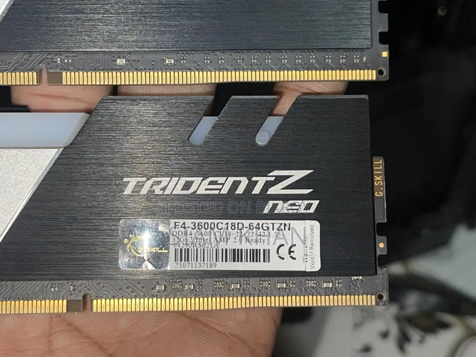 G.Skill Trident Z Neo RGB 32gb Ddr4 3600mhz Desktop Ram
