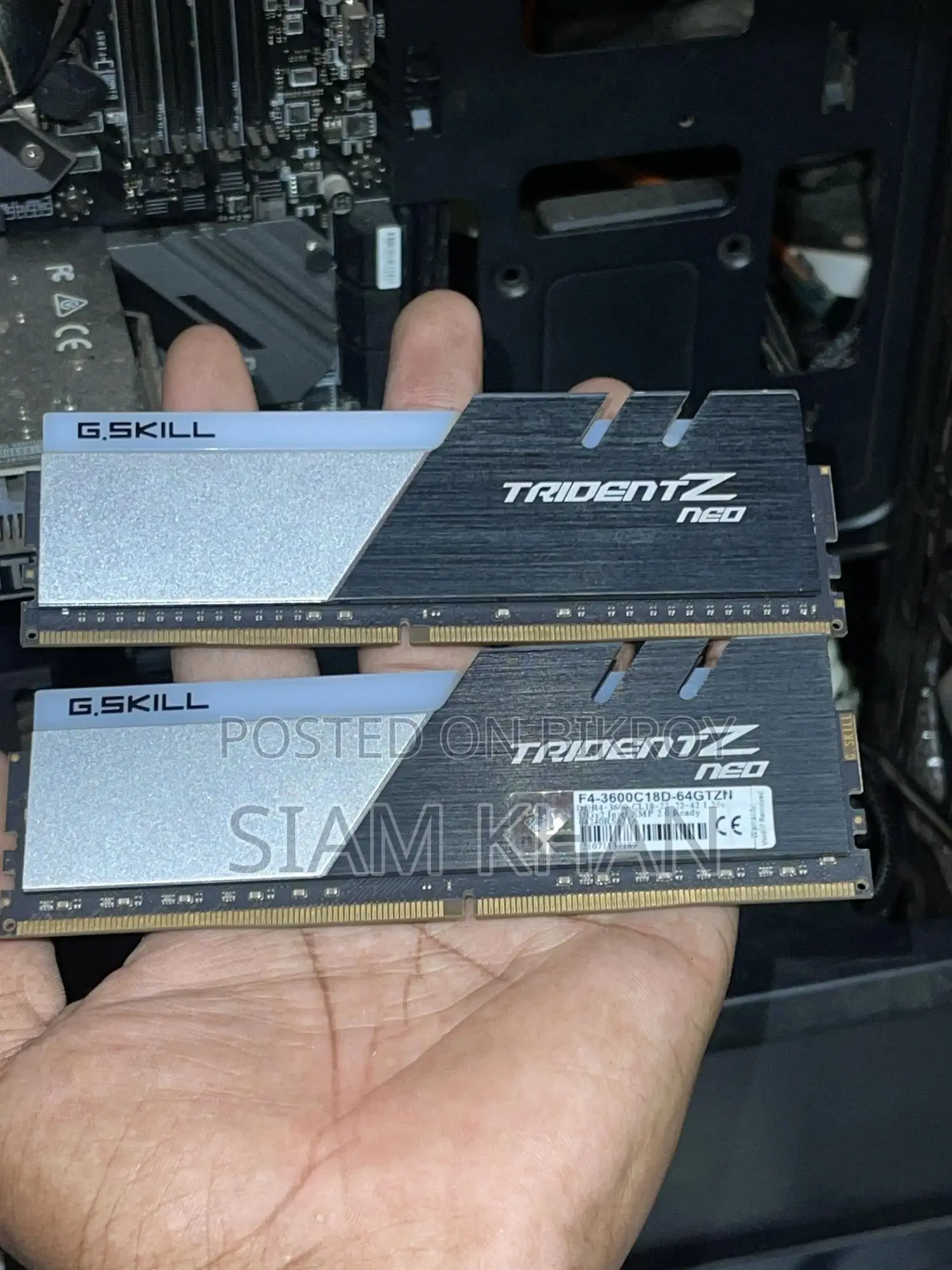 G.Skill Trident Z Neo RGB 32gb Ddr4 3600mhz Desktop Ram
