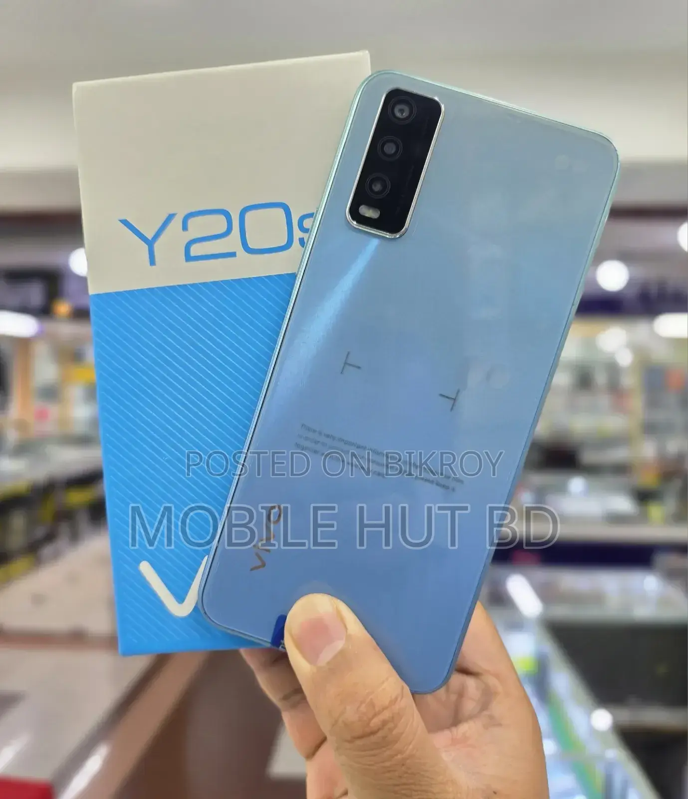 New Vivo Y20S 128 GB White